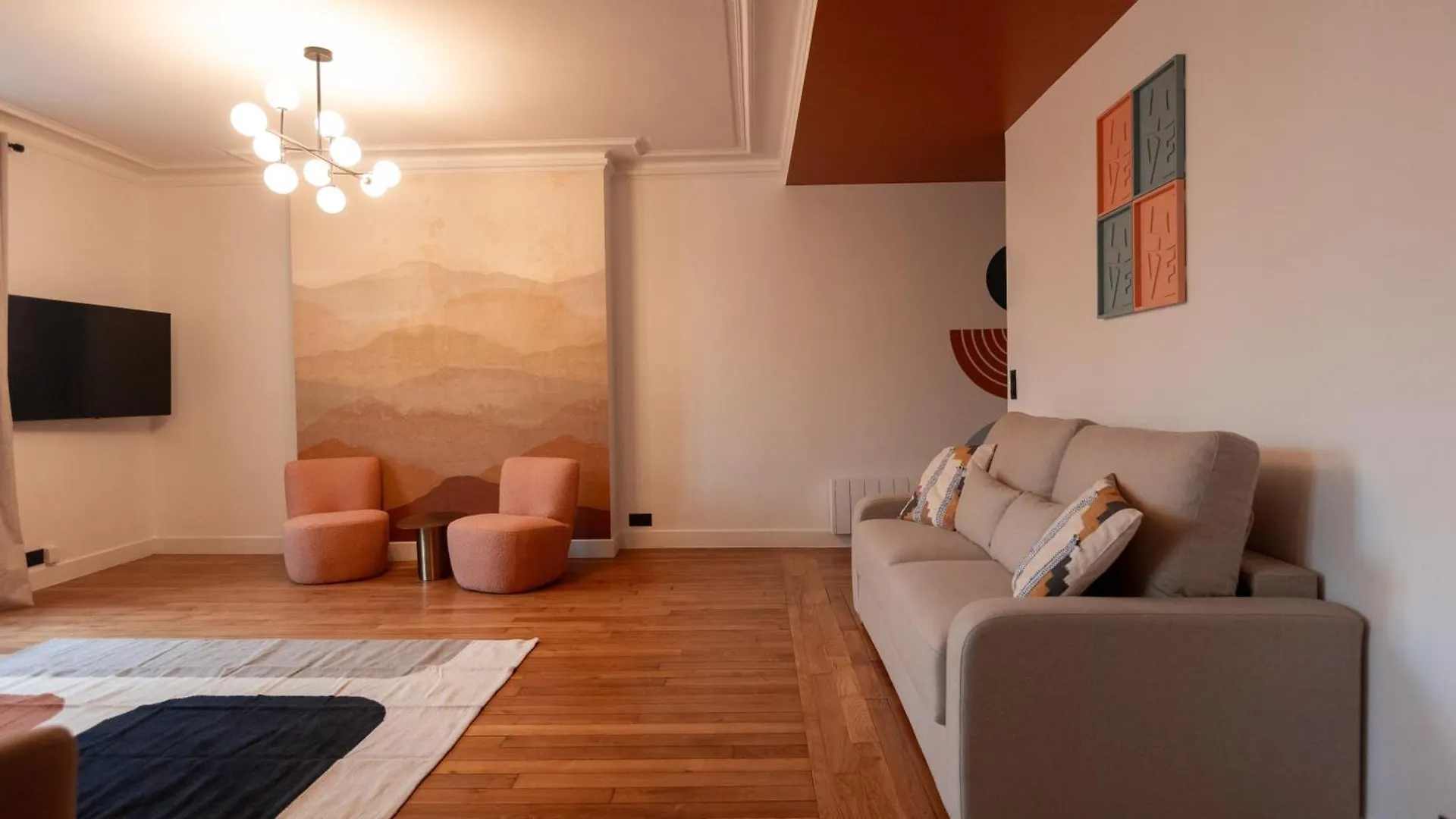 Chic Et Spacieux 6 Personnes- Cite De La Science Párizs Apartman